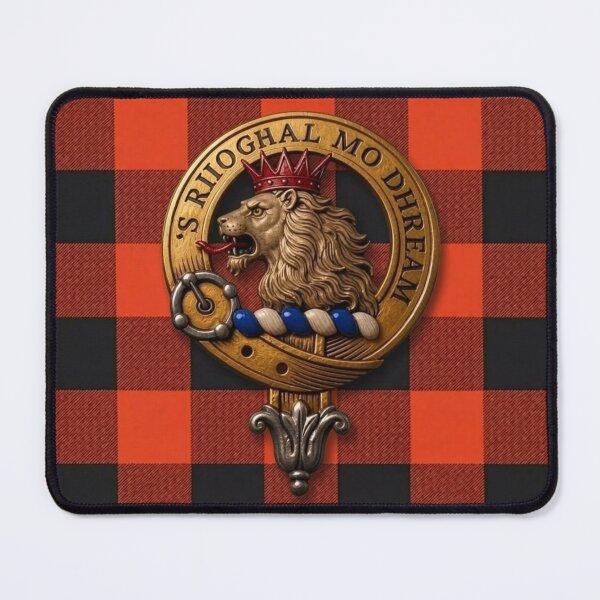 Item preview, MacGregor Crest and Rob Roy Ancient Tartan designed and sold by Kirrindy Designs.