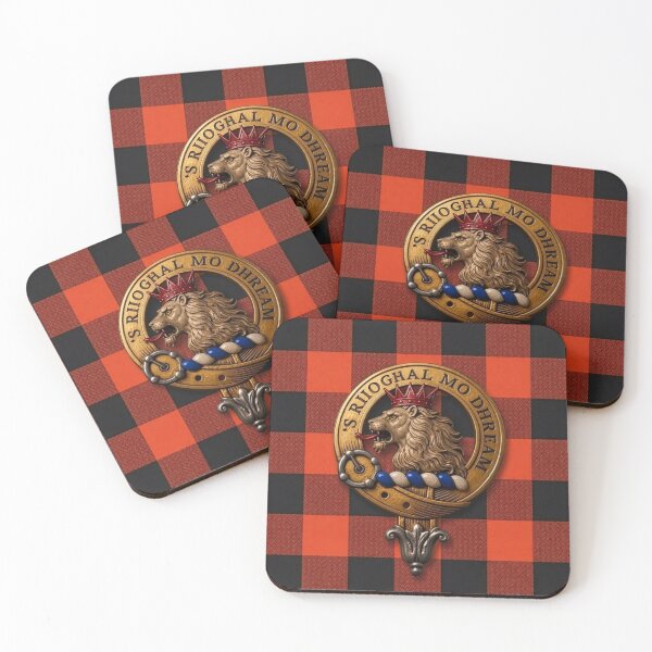 Item preview, MacGregor Crest and Rob Roy Ancient Tartan designed and sold by Kirrindy Designs.