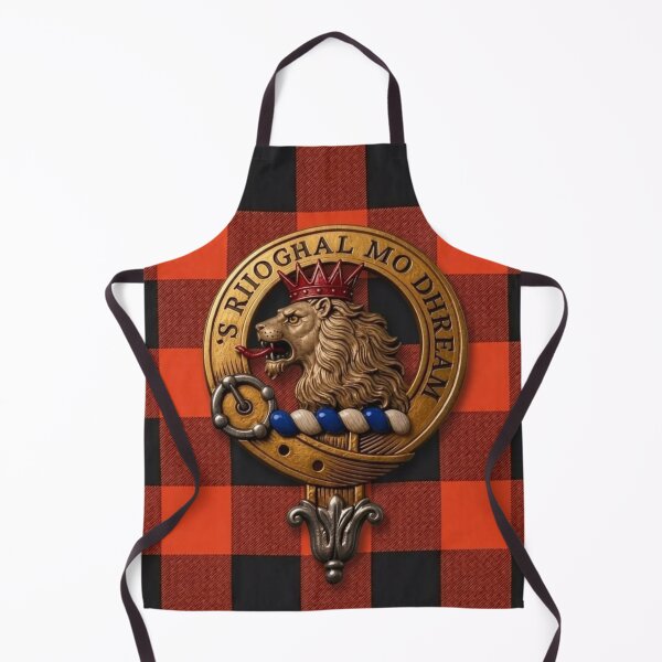 Item preview, MacGregor Crest and Rob Roy Ancient Tartan designed and sold by Kirrindy Designs.