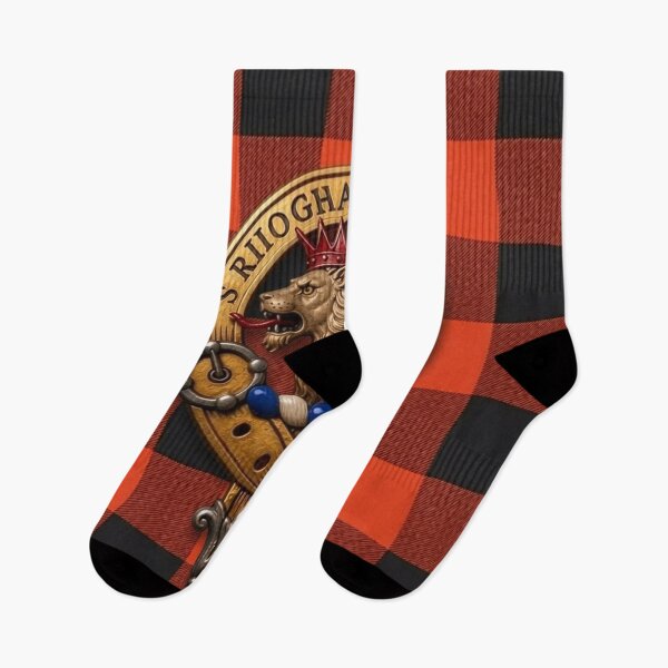 Item preview, MacGregor Crest and Rob Roy Ancient Tartan designed and sold by Kirrindy Designs.