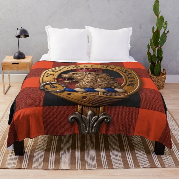Item preview, MacGregor Crest and Rob Roy Ancient Tartan designed and sold by Kirrindy Designs.