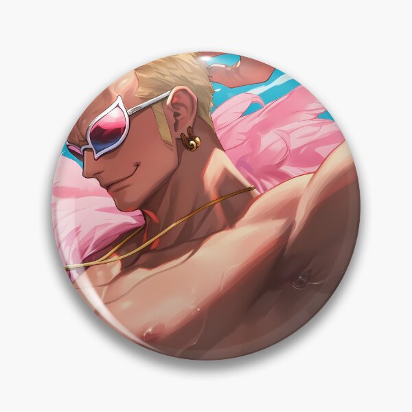 Item preview, Donquixote Doflamingo One Piece Bright Summer Feather Aura designed and sold by SubtextandSass.
