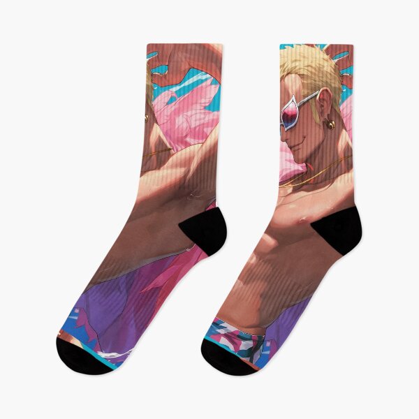 Item preview, Donquixote Doflamingo One Piece Bright Summer Feather Aura designed and sold by SubtextandSass.