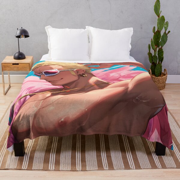 Item preview, Donquixote Doflamingo One Piece Bright Summer Feather Aura designed and sold by SubtextandSass.