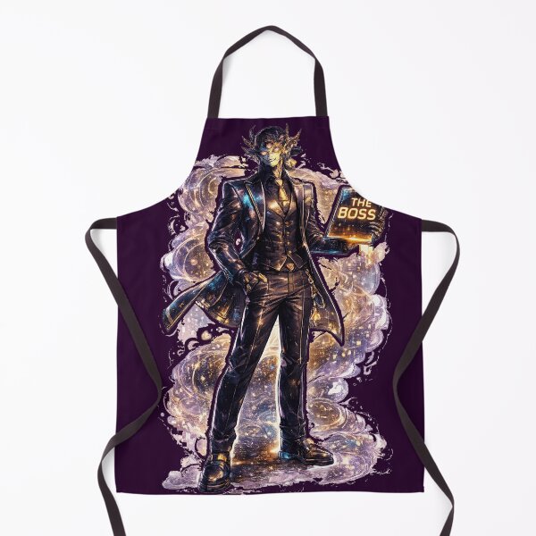 Item preview, Cyberpunk Alien Suit Corporate Gold Galaxy Boss Art designed and sold by ChaEmm_Studio.