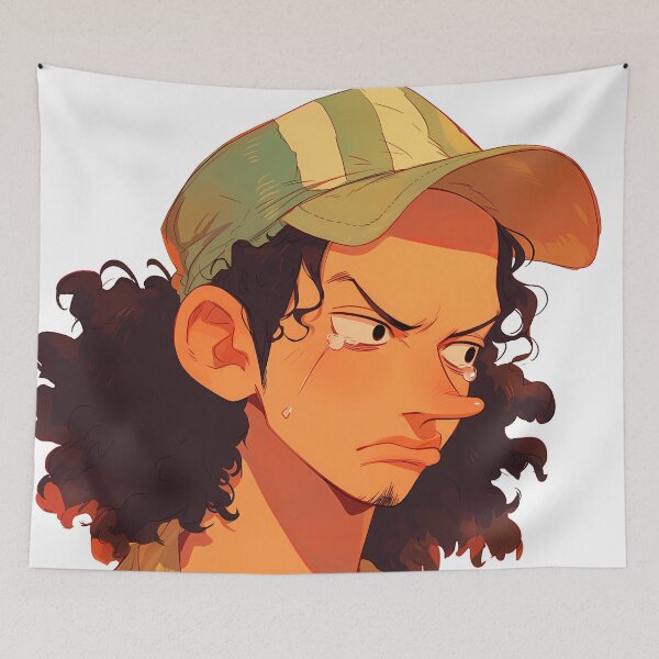 Item preview, Usopp One Piece Emotional Cap Portrait Anime Mood designed and sold by SubtextandSass.