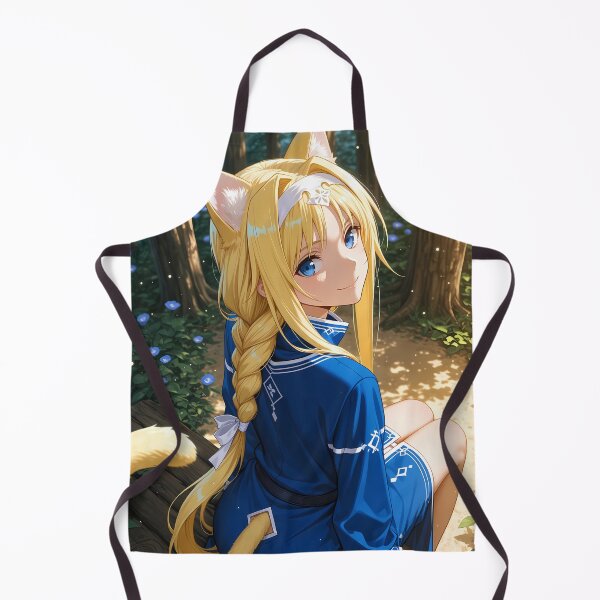 Item preview, Alice Zuberg Sword Art Online Forest Cat Ear Smile designed and sold by SubtextandSass.