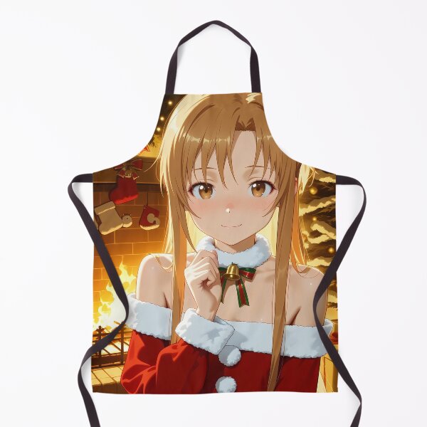 Item preview, Asuna Sword Art Online Christmas Fireplace Smile designed and sold by SubtextandSass.