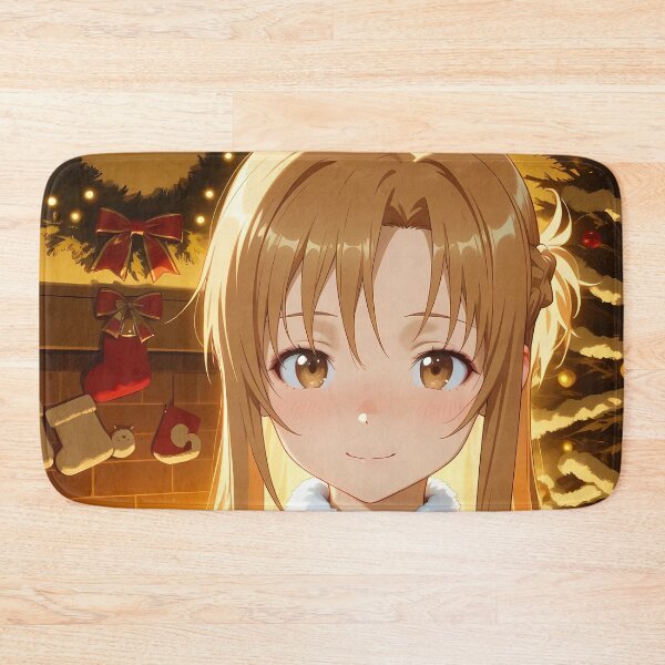 Item preview, Asuna Sword Art Online Christmas Fireplace Smile designed and sold by SubtextandSass.