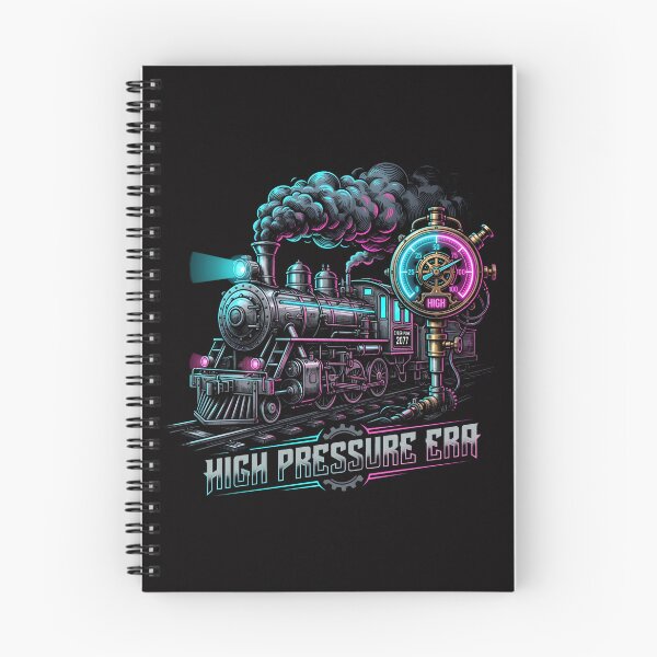 Item preview, Cyberpunk Locomotive High Pressure Era Train Art designed and sold by SplashTastic.