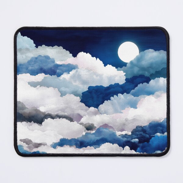 Item preview, Dreamscape Magical Sky, Clouds, Full Moon, Night Sky designed and sold by DEC02.