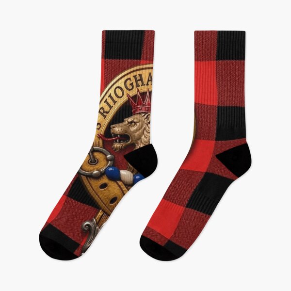 Item preview, MacGregor Crest and Modern Rob Roy Tartan designed and sold by Kirrindy Designs.