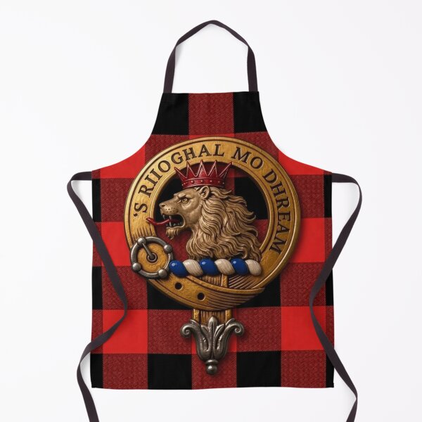 Item preview, MacGregor Crest and Modern Rob Roy Tartan designed and sold by Kirrindy Designs.