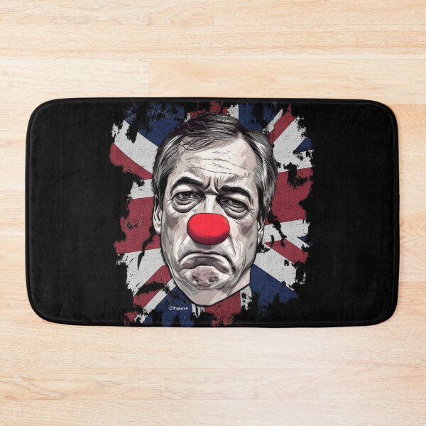 Item preview, FARAGE IS A CLOWN designed and sold by Paparaw.