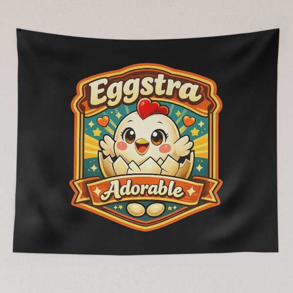 Item preview, Cute Anime Chicken, Cute Pun designed and sold by graphic-genie.