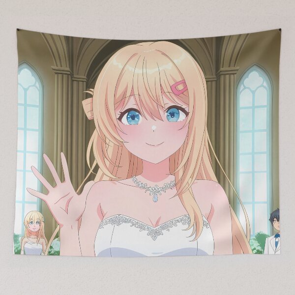 Item preview, Yuu Amami Second Prettiest Girl Chapel Bouquet Smile designed and sold by ManuelOpito.