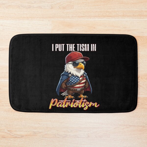 Item preview, I Put The Tism in Patriotism Athletic Eagle designed and sold by TheEndDesign.
