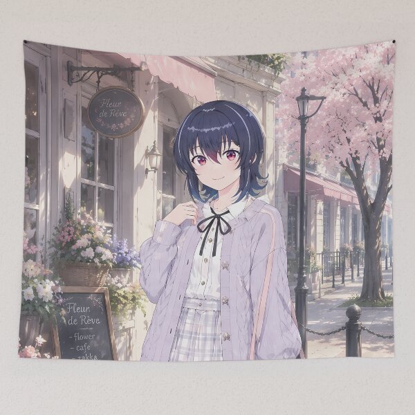 Item preview, Umi Asanagi Second Prettiest Girl Pastel Cafe Date designed and sold by ManuelOpito.