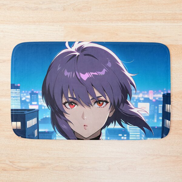 Item preview, Motoko Kusanagi Ghost In The Shell Rooftop City Gaze designed and sold by ManuelOpito.