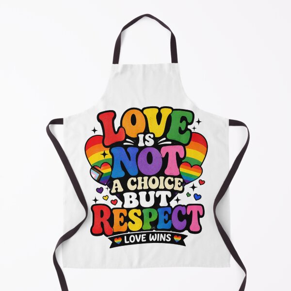 Item preview, Love Is Not A Choice But Respect Pride Sticker | LGBTQ Equality Rainbow Quote | Love Wins Gift designed and sold by ArtByTripti.