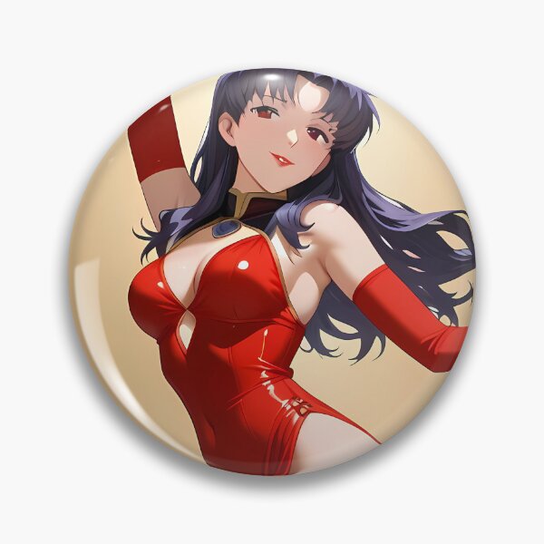 Item preview, Misato Katsuragi Neon Genesis Evangelion Stage Spotlight Red Elegance designed and sold by ManuelOpito.