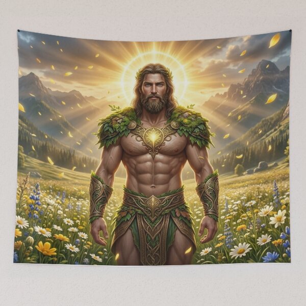 Item preview, Verdalis - God of Life and the Month of May designed and sold by NeyhineAngelionShop.