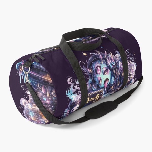 Item preview, Cyberpunk Alien Office Worker 9-to-5 Tired Art designed and sold by ChaEmm_Studio.