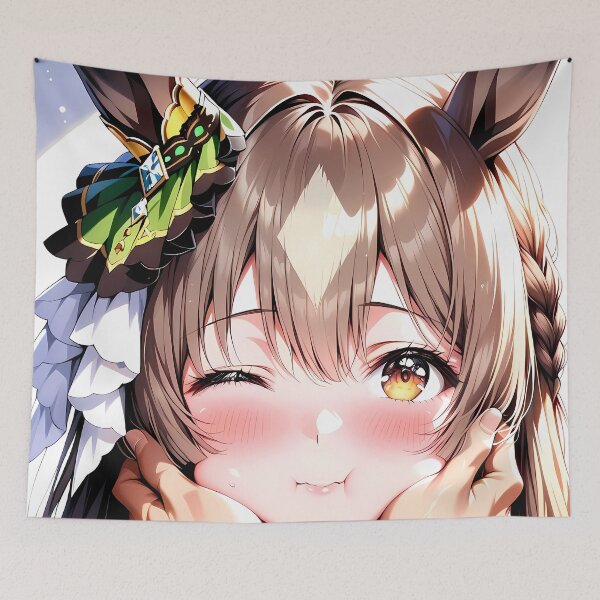 Item preview, Satono Diamond Uma Musume Bright Blush Closeup Charm designed and sold by ManuelOpito.