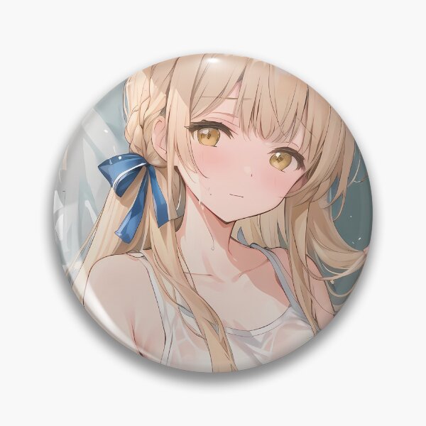 Item preview, Mahiru Shiina Angel Next Door Summer Room Blue Ribbon designed and sold by ManuelOpito.