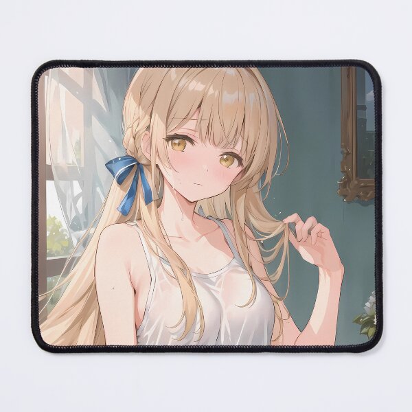 Item preview, Mahiru Shiina Angel Next Door Summer Room Blue Ribbon designed and sold by ManuelOpito.