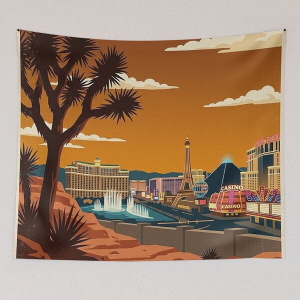 Item preview, Visit the las vegas Poster designed and sold by grisellamarten.