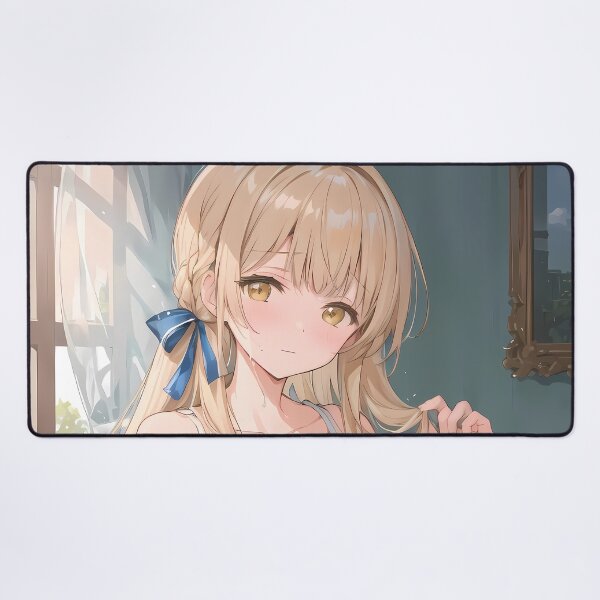 Item preview, Mahiru Shiina Angel Next Door Summer Room Blue Ribbon designed and sold by ManuelOpito.