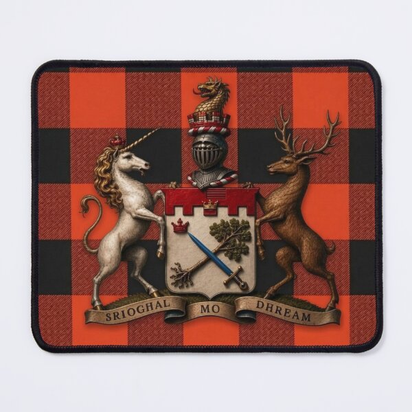 Item preview, MacGregor Arms and Rob Roy Ancient Tartan designed and sold by Kirrindy Designs.