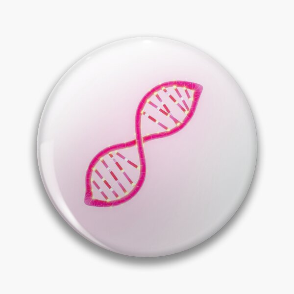 Item preview, Dna Helix Science Neon - Modern Graphic Art Sticke designed and sold by QuirkThreadsCo.