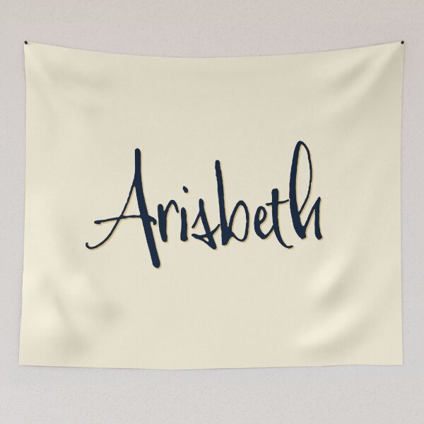 Item preview, ARISBETH personalized type design designed and sold by CharlottePlaceArt.