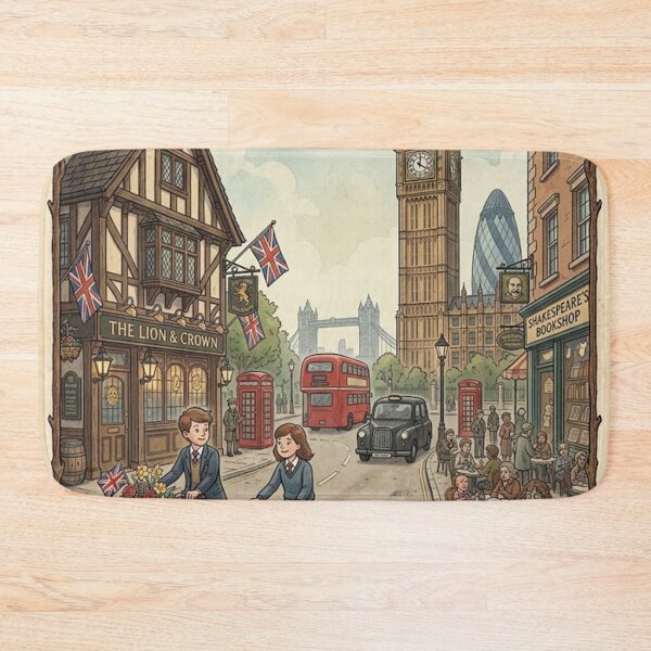 Item preview, visit the london poster designed and sold by grisellamarten.