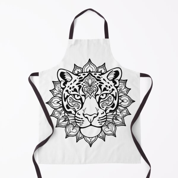 Item preview, Panther Mandala Line Art - Modern Graphic Art T-Sh designed and sold by QuirkThreadsCo.