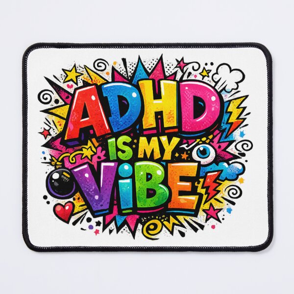 Item preview, ADHD is my vibe designed and sold by Tiny-Love ⭐⭐⭐⭐⭐.