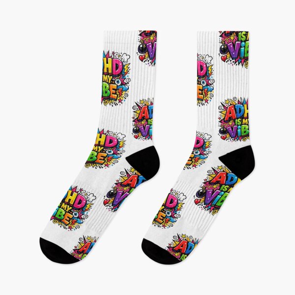 Item preview, ADHD is my vibe designed and sold by Tiny-Love ⭐⭐⭐⭐⭐.