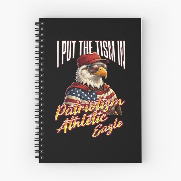 Item preview, I Put The Tism in Patriotism Athletic Eagle designed and sold by TheEndDesign.