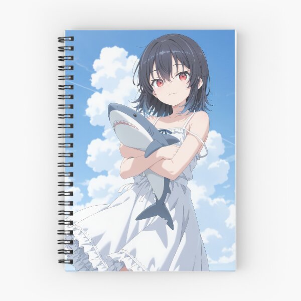 Item preview, Umi Asanagi Second Prettiest Girl Sky Shark Hug designed and sold by JohnEllisa.