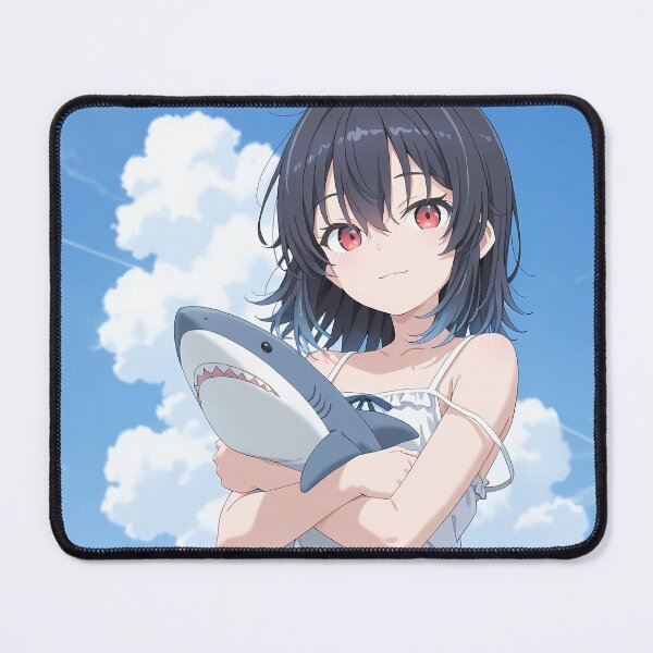 Item preview, Umi Asanagi Second Prettiest Girl Sky Shark Hug designed and sold by JohnEllisa.