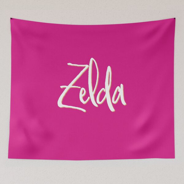 Item preview, ZELDA personalized type design designed and sold by CharlottePlaceArt.