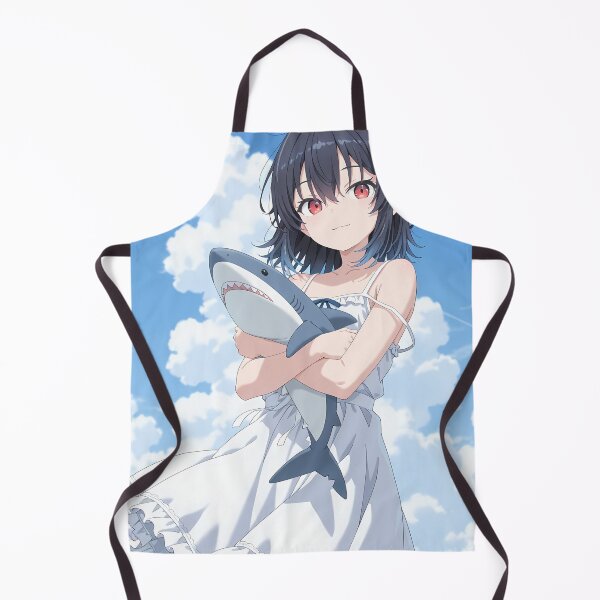 Item preview, Umi Asanagi Second Prettiest Girl Sky Shark Hug designed and sold by JohnEllisa.