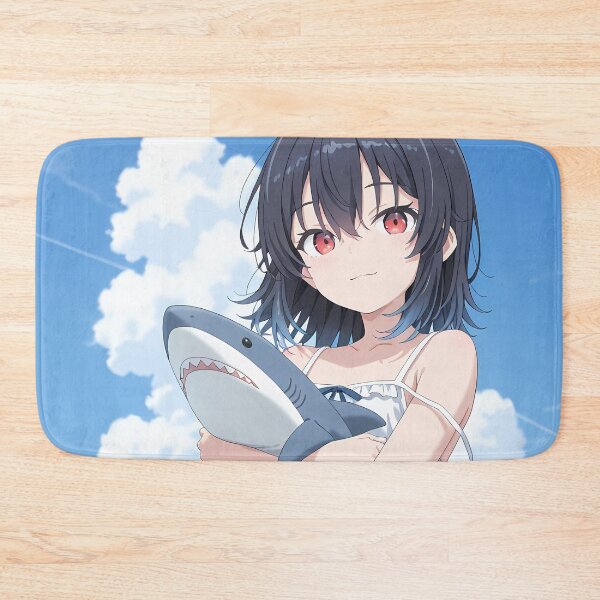 Item preview, Umi Asanagi Second Prettiest Girl Sky Shark Hug designed and sold by JohnEllisa.