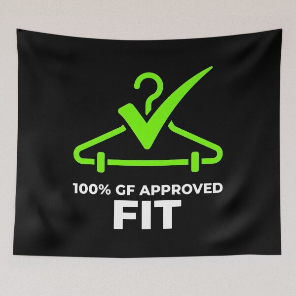Item preview, Girlfriend Approved Fit Neon Streetwear Sign Hypebeast Outfit Rating designed and sold by SplashTastic.