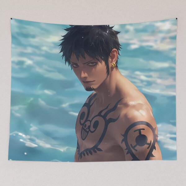 Item preview, Trafalgar Law One Piece Bright Water Stare designed and sold by JohnEllisa.
