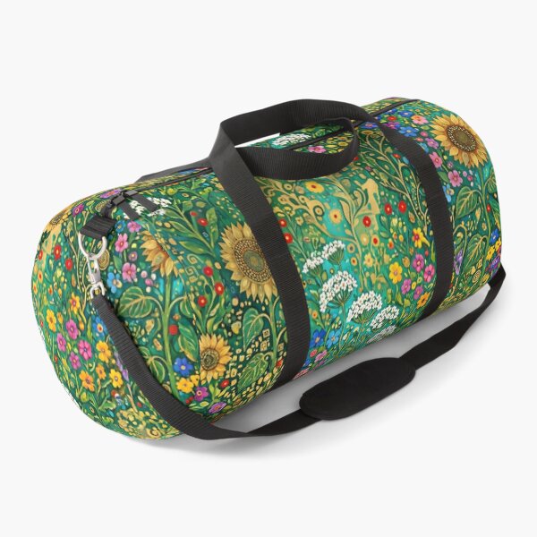 Item preview, Klimt Sunflower Garden Seamless Pattern designed and sold by SplashTastic.
