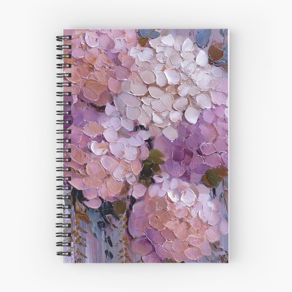 Item preview, Hydrangea Pastel Lilac And Cream Floral Impasto Style  designed and sold by DEC02.