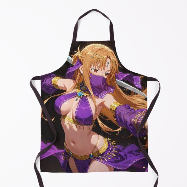 Item preview, Asuna Sword Art Online Purple Fantasy Dancer Pose designed and sold by JohnEllisa.